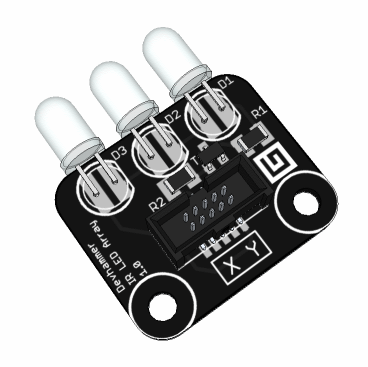 IR LED Array - LEDs on edge