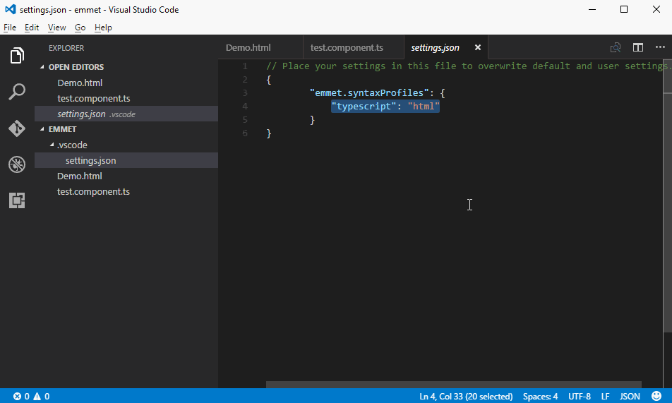 Html5 Visual Studio Code
